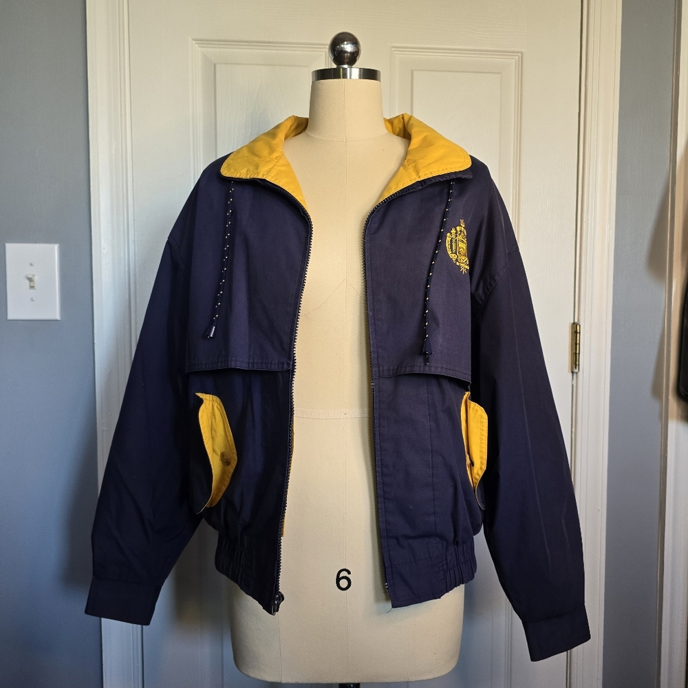 Small Men's Vintage Gear for Sports Jacket